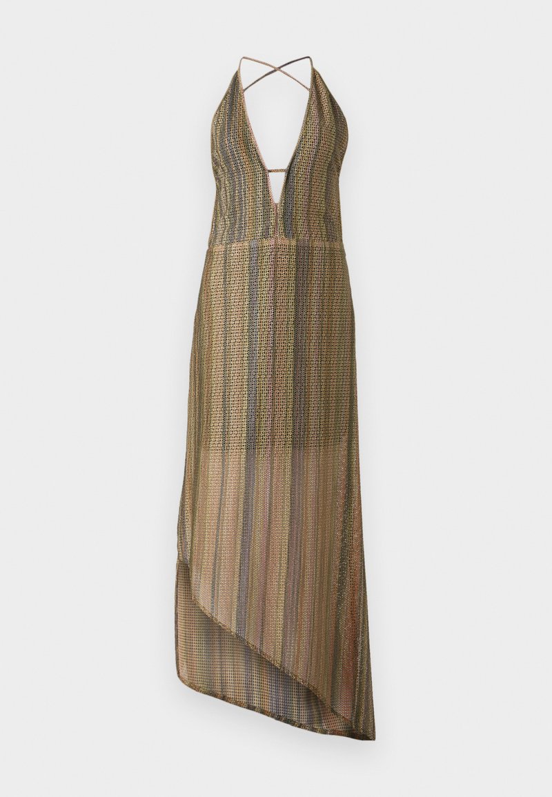 Iro Cocktailjurk lichtbruin Iro Cocktailjurk lichtbruin