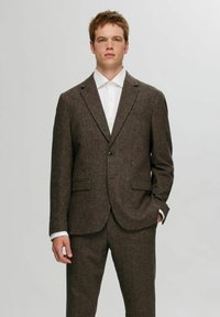 KARIERTER - Dressjakke - brownie