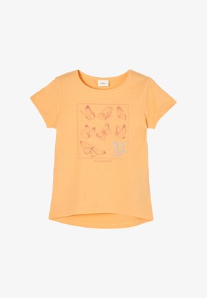 PAPILLON - T-shirt con stampa - light orange