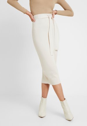 Bleistiftrock - off-white