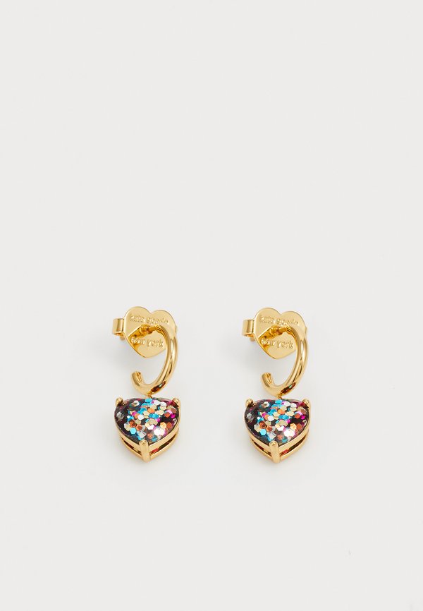 HEART HUGGIES GLITTER - Earrings