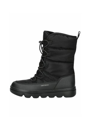 Botines con cordones - black c