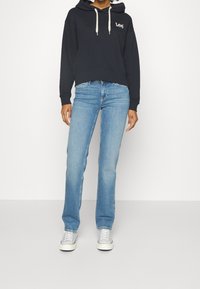 Lee Felpa con cappuccio - black