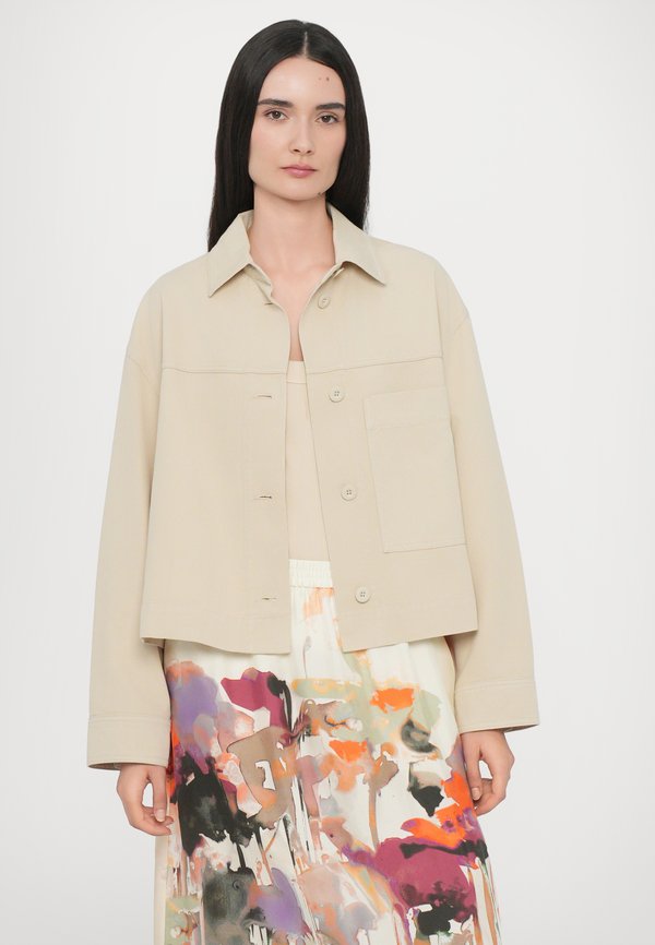 ARUMA - A-line skirt - sand4