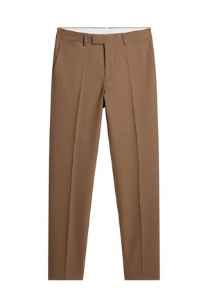 J.LINDEBERG GRANT ACTIVE HOPSACK  - Pantalon de costume - walnut