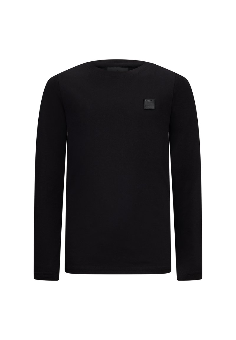 Retour Jeans Maglietta a manica lunga - black