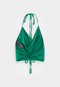 Vero Moda Tall VMKAREN ULLA HALTERNECK - Top - pepper green