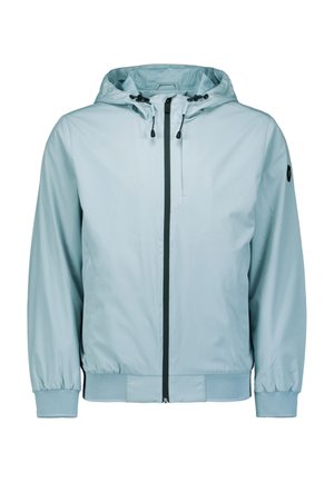 NO EXCESS HOODED SUMMER JACKET - Sweatjacke - cloud