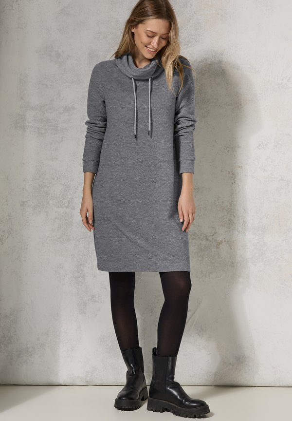 OTTOMAN  - Strickkleid - grau