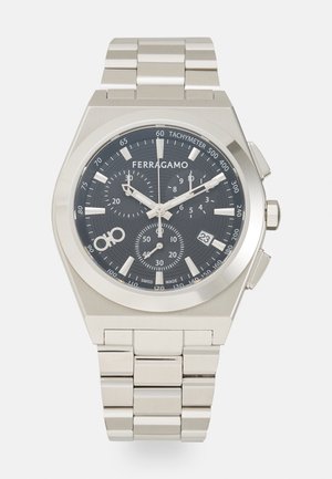FERRAGAMO VEGA UPPER EAST - Chronografické hodinky - silver-coloured