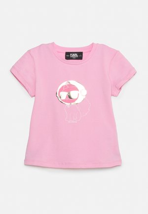 SHORT SLEEVES - Print T-shirt - pink