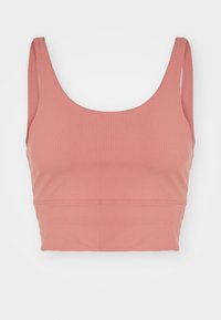 WIDE BRA - Urheiluliivit: kevyt tuki - canyon pink/white