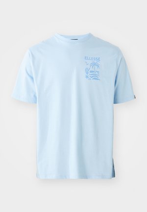 Ellesse TROPICOSA TEE - Print T-shirt - light blue