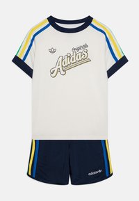 adidas Originals - TEE KIDS UNISEX SET - T-shirt con stampa - cloud white/night indigo Immagine in miniatura 1