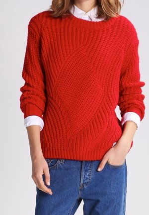 Pullover - red