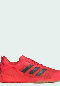 adidas Performance DROPSET 3 UNISEX - Træningssko - bright red   core black   core black