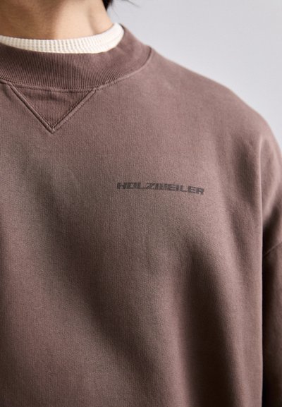 Holzweiler ANTHEM CREW - Sweatshirt - brown