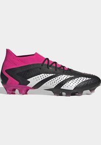adidas Performance PREDATOR ACCURACY 1 ARTIFICIAL GRASS  - Botines de fútbol para terreno firme - core black/cloud white/team shock pink