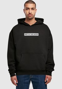 Merchcode NITM CRATE  ULTRA HEAVY - Mikina s kapucí - black