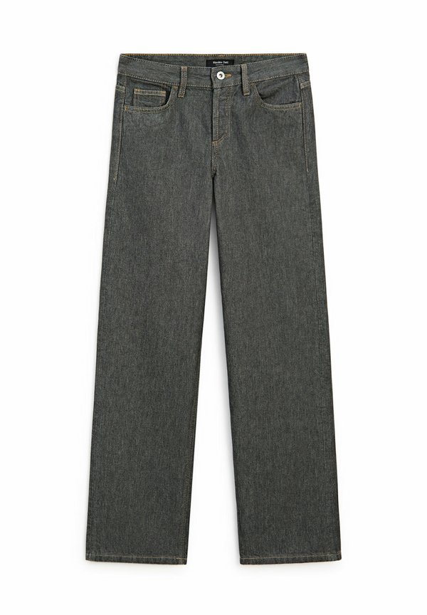 MID-RISE WIDE-LEG - Straight leg jeans2