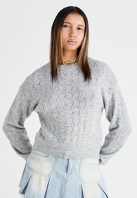 Vero Moda VMYEN ONECK - Maglione - light grey