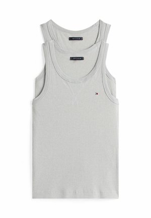 2-PACK - Unterhemd/-shirt - lgt gry htr lgt gry htr