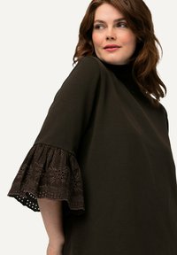 Ulla Popken Strickpullover - dark brown