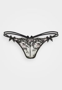 THONG  - Stringid - black/pink