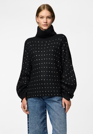 Pieces PCRAYNEY TURTLE NECK  - Pullover - black