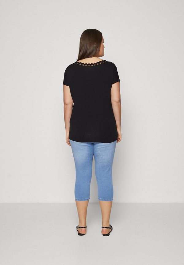 CARTANI V NECK - Print T-shirt3