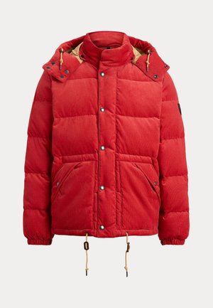 THE WAINWRIGHT CORDUROY DOWN JACKET - Páperová bunda - spring red x