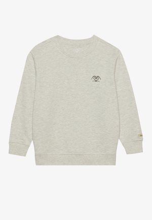 UNISEX - Sweatshirt - mottled light grey