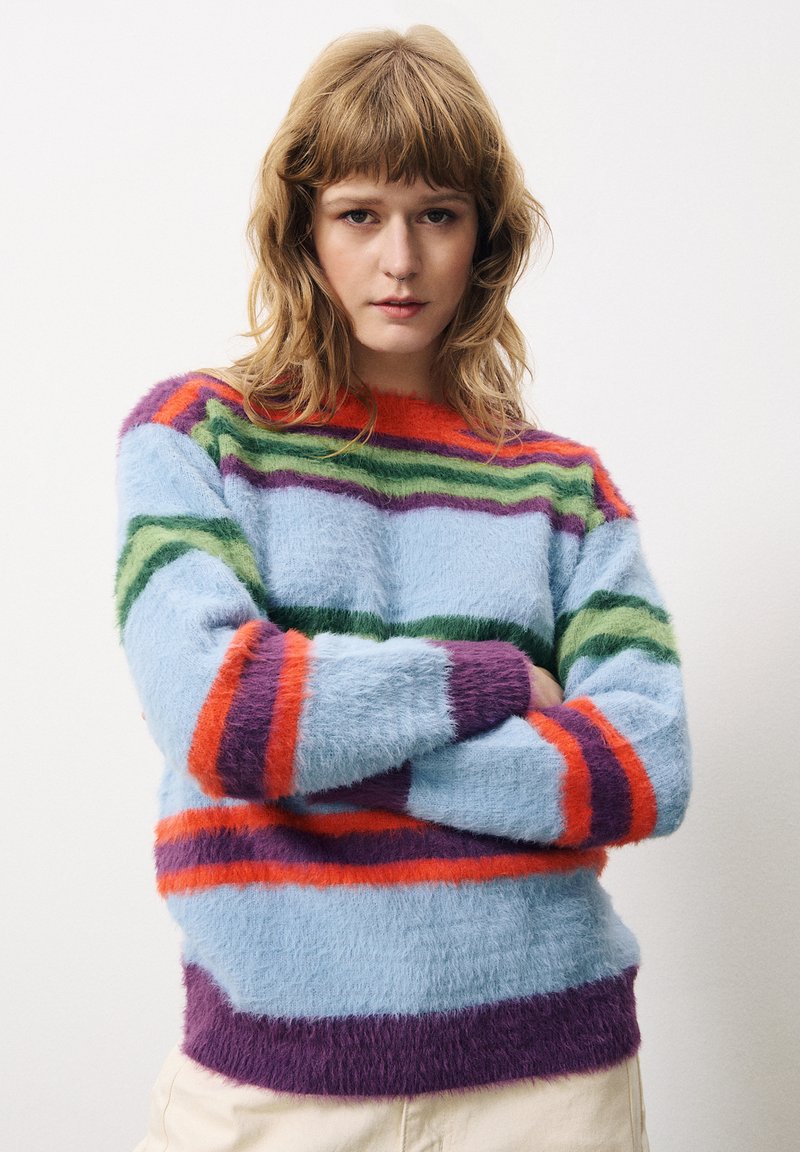 FRNCH MARLA - Pullover - bleu jean