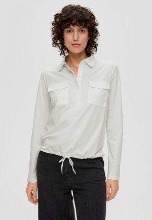 s.Oliver IM UTILITY-STIL - Langarmshirt - ecru