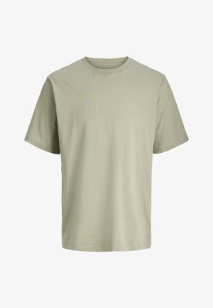 Jack & Jones, CATSKILLS MINIMAL TEE CREW NECK - T-Shirt basic - seagrass