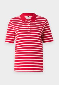 Polo - primary red/ecru