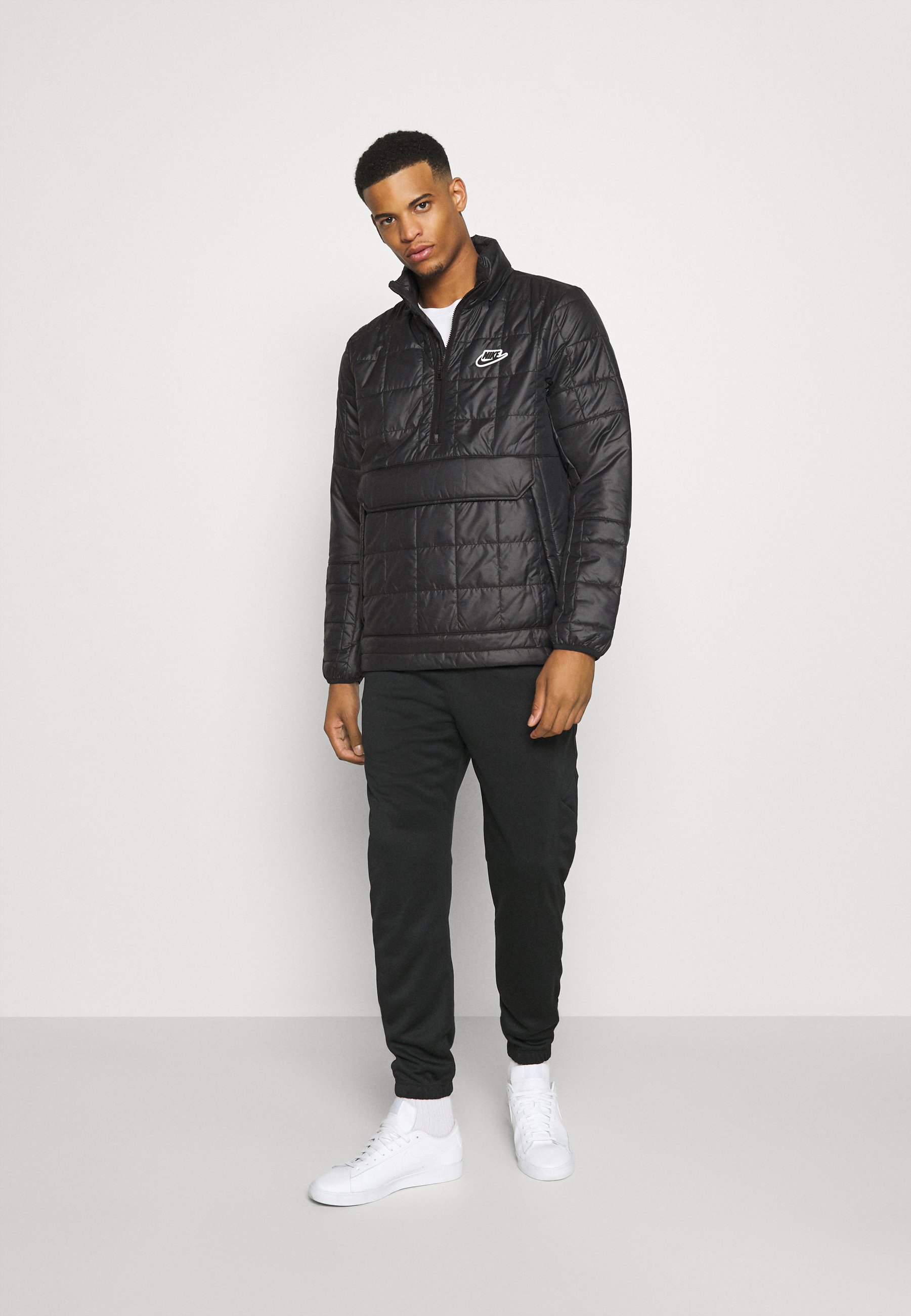 black nike anorak
