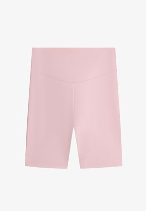 OYSHO, COMFORTLUX HIGH-RISE 20CM BIKER LEGGINGS 30586226 - Leggings - pink