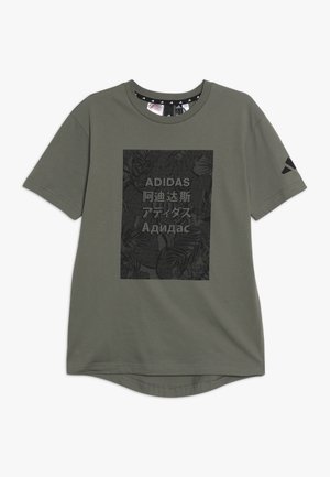 TEE - Camiseta estampada - legend green/black