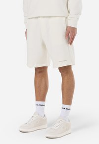 Pegador - LOGO - Šortai - washed warm white gum Miniatiūros vaizdas 1