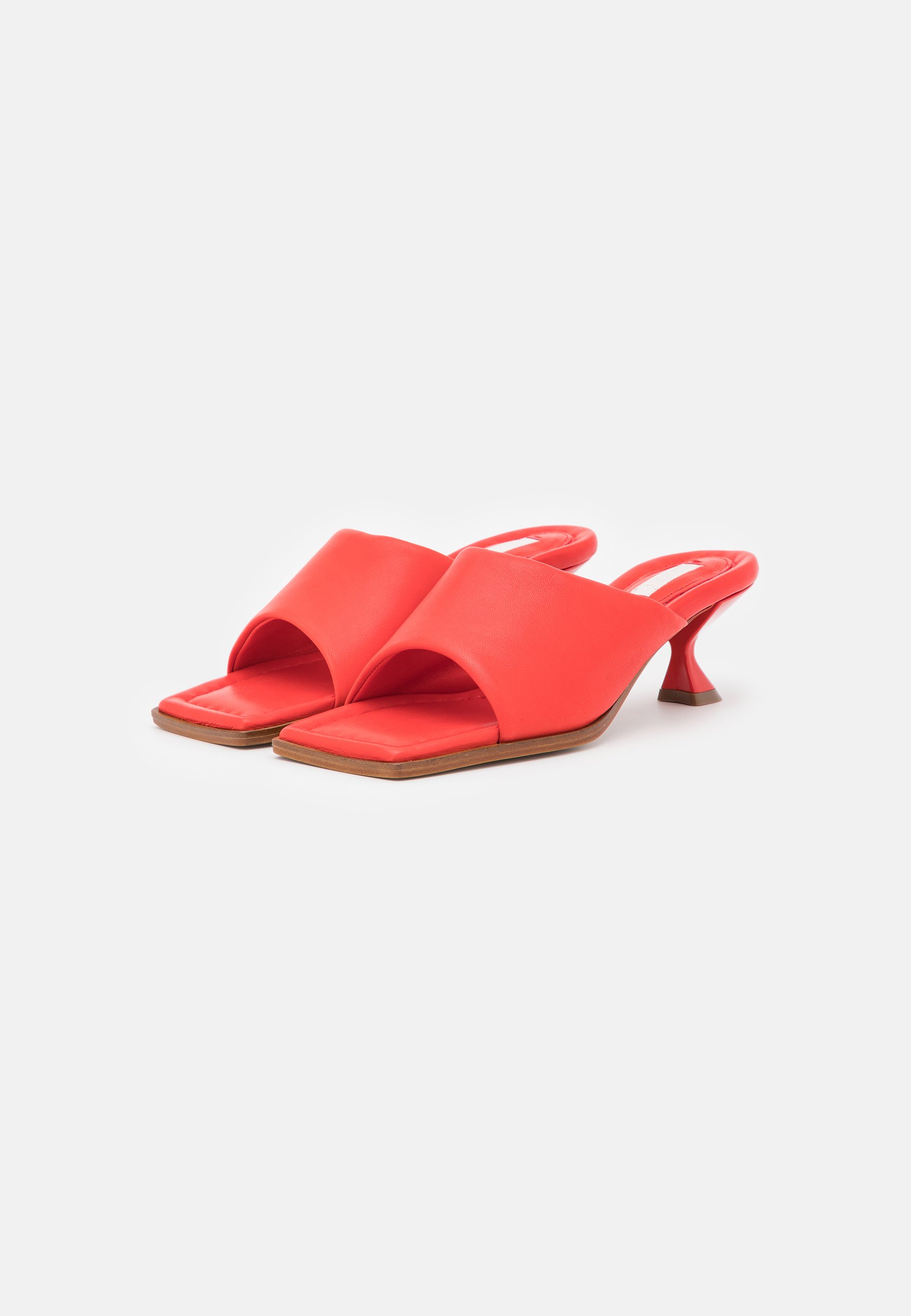 ARKET MULES - Muiltjes met hak - red/rood - Zalando.nl