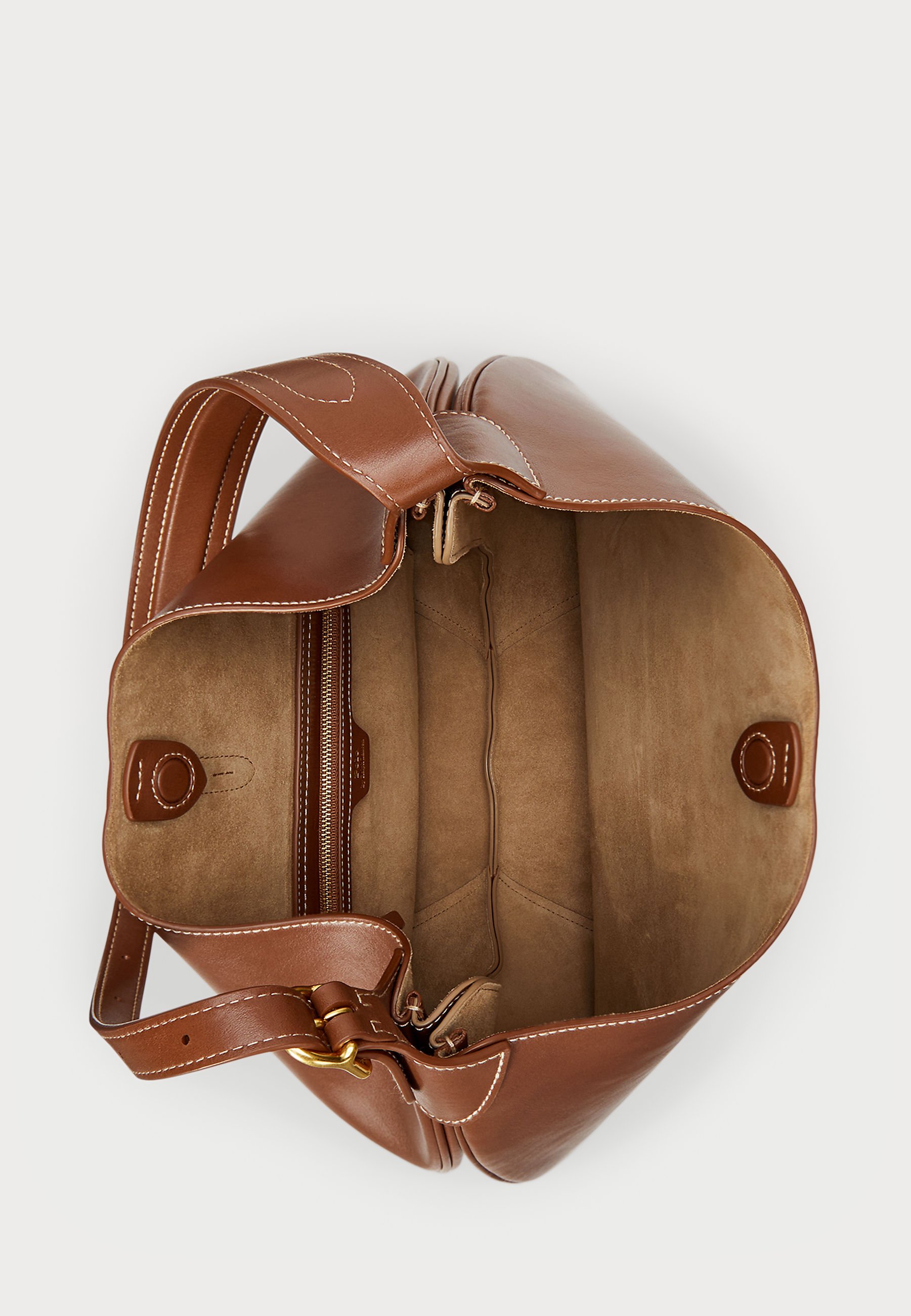 Polo Ralph Lauren POLO ID LARGE CALFSKIN SHOULDER BAG - Mala de