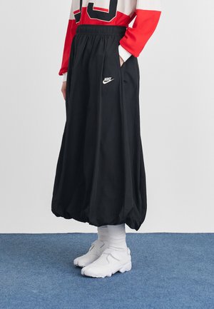 SKIRT - Falda larga - black/sail