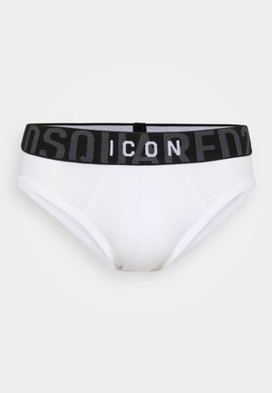 Dsquared2 BRIEF - Slip - white/black