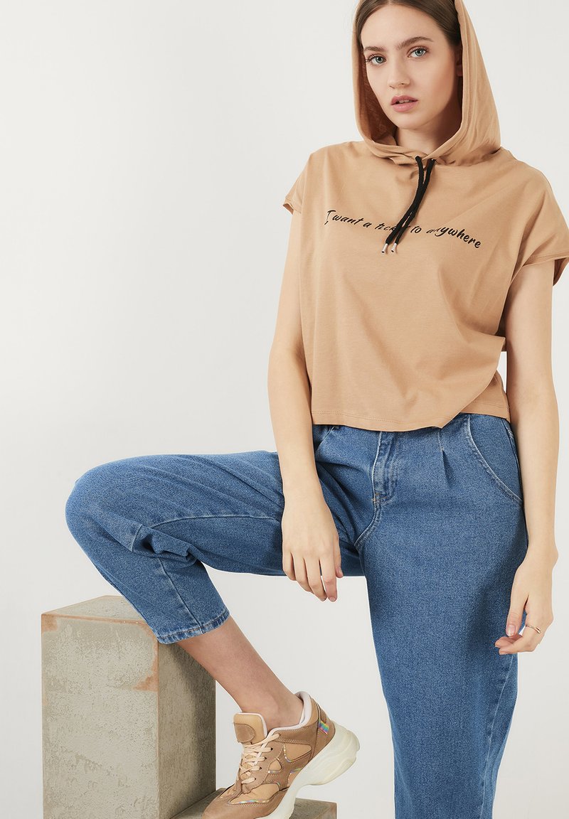 Damen Sweatshirts | LELA Kapuzenpullover snuff coloured/braun - LP10588 Damen Sweatshirts | LELA Kapuzenpullover snuff coloured/braun - LP10588