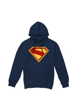 Cotton Soul, SUPERMAN 2025 LOGO - Kapuzenpullover - dark blue