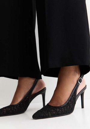 New Look SLINGBACK - Zapatos altos - black