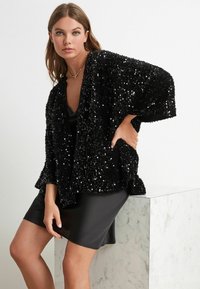 Next SEQUIN STANDARD - Blazer - black