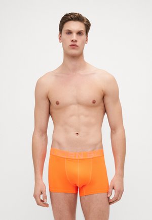 SPORTS TRUNK 2 PACK - Boxers - stone/orange