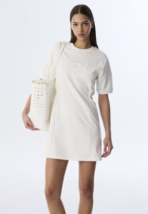 CUTOUT  - Jerseyjurk - ecru